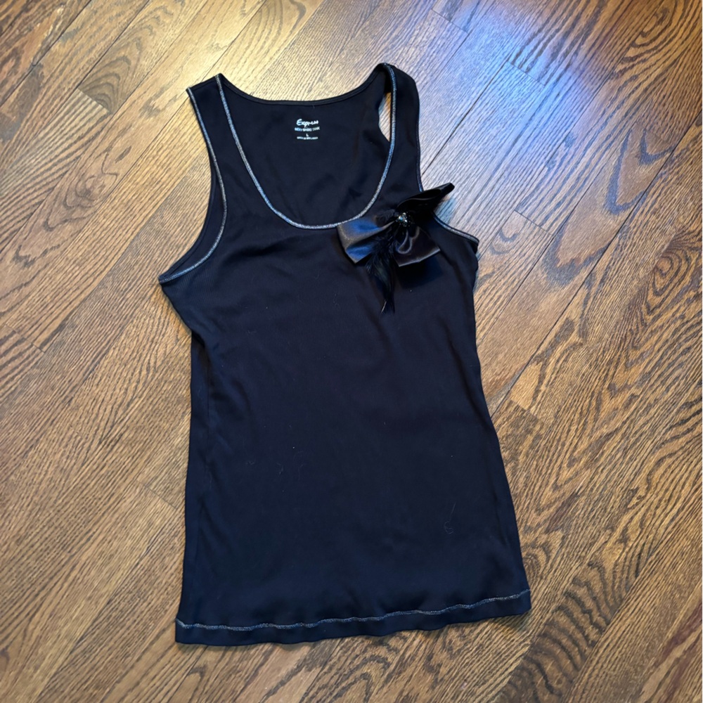 Express Black Basic Tank - Picture 1 of 4